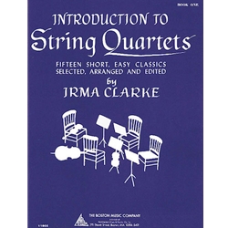 Introduction to String Quartets, Book 1