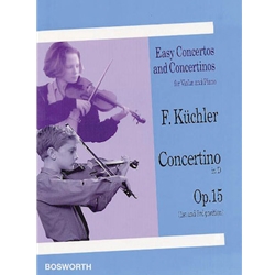 Concertino in D Major, Op. 15 - Violin and Piano
