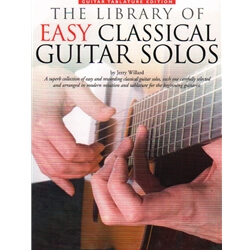 Library of Easy Classical Guitar Solos