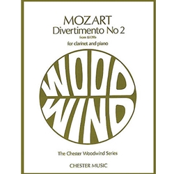 Divertimento No. 2 from K. 439b - Clarinet and Piano