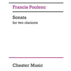 Sonata - Clarinet Duet