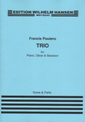 Trio (Original Edition) - Oboe, Bassoon, and Piano