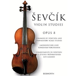 Changes of Position and Preparatory Scale Studies, Op. 8 - Violin