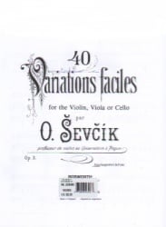 40 Variations, Op. 3 - Piano Accompaniment