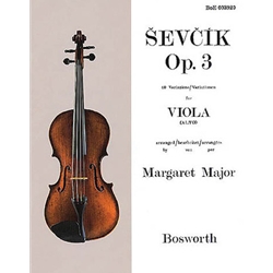 40 Variations, Op. 3 - Viola