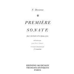 Premiere Sonate - Clarinet and Piano