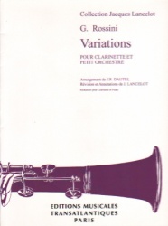 Variations - Clarinet and Piano