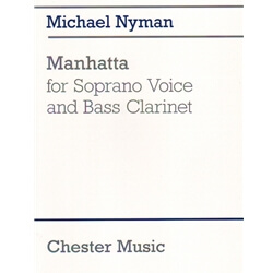 Manhatta - Soprano Voice and Bass Clarinet