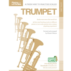 Playing with Scales, Level 1 (Book/Audio Access) - Trumpet