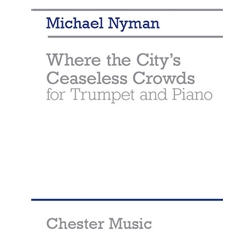 Where the City's Ceaseless Crowds - Trumpet and Piano