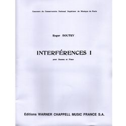 Interferences I - Bassoon and Piano
