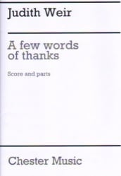 Few Words of Thanks - Flute, Oboe, Clarinet, Viola and Cello
