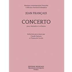 Concerto - Clarinet and Piano