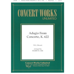 Adagio from Concerto, K.622 - Clarinet and Piano