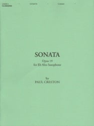 Sonata, Op. 19 - Alto Sax and Piano