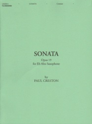 Sonata, Op. 19 - Alto Sax and Piano