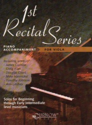 First Recital Series for Viola - Piano Accompaniment