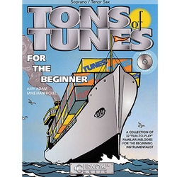 Tons of Tunes for the Beginner (Book/CD) - Tenor Sax