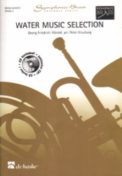 Water Music Selections (Book/CD) - Brass Quintet