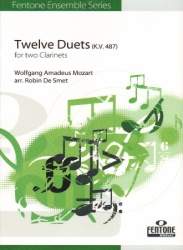 12 Duets, K. 487 - Clarinet Duet