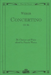 Concertino in E-flat Major, Op. 26 - Clarinet and Piano