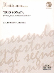 Trio Sonata (Bk/CD) - Flute Duet and Basso Continuo