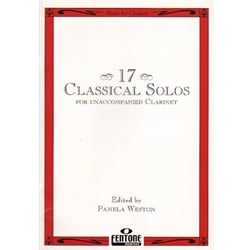 17 Classical Solos - Clarinet Unaccompanied