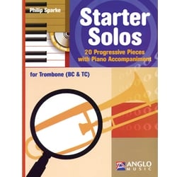 Starter Solos - Trombone and Piano (Book/CD)