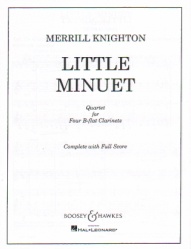 Little Minuet - Clarinet Quartet