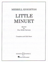 Little Minuet - Clarinet Quartet