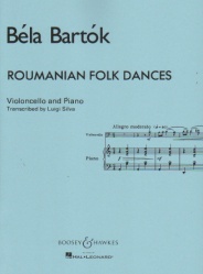 Roumanian Folk Dances - Cello and Piano