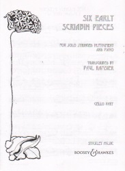 6 Early Scriabin Pieces - Cello Part Only