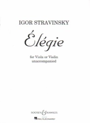 Elegie - Viola (or Violin) Unaccompanied