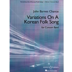 Variations on a Korean Folk Song - Concert Band (Score and Parts)