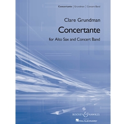 Concertante - Alto Saxophone and Concert Band