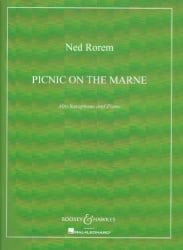 Picnic on the Marne: 7 Waltzes- Alto Sax and Piano