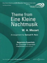 Eine kleine Nachtmusik: Theme - Clarinet Quartet