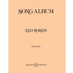 Song Album, Volume 2 - Voice and Piano