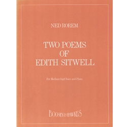 2 Poems of Edith Sitwell - Medium High Voice and Piano