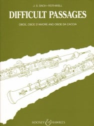 Difficult Passages from the Works of J. S. Bach - Oboe, Oboe D'Amore, and English Horn