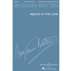 Rejoice in the Lamb - SATB Vocal Score