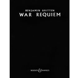 War Requiem Op 66 - Vocal Score