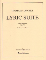 Lyric Suite Op. 96 - Bassoon and Piano