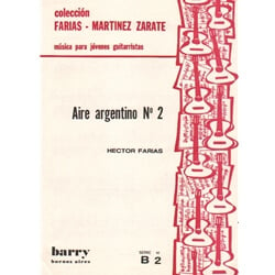 Aire Argentino No. 2 - Classical Guitar