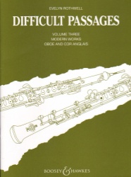 Difficult Passages, Vol. 3 - Oboe and English Horn
