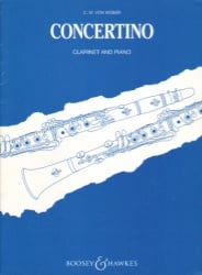 Concertino in E-flat Major, Op. 26 - Clarinet and Piano