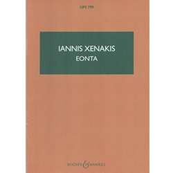 Eonta for 2 Trumpets, 3 Trombones, and Piano - Study Score