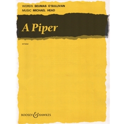Piper, A - High Voice and Piano (with Flute obligato)
