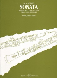 Sonata (after the Oboe Quartet) - Oboe and Piano
