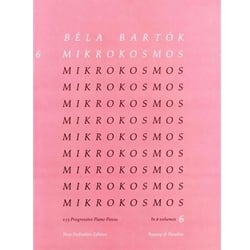 Mikrokosmos, Volume 6 (Pink) - Piano
